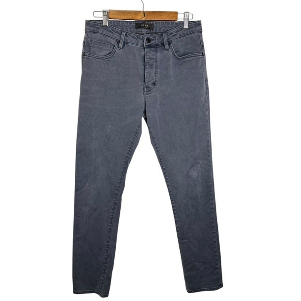 Neun Jeans Men's 31x32 Lou Slim Denim Minimalist Streetwear Gray